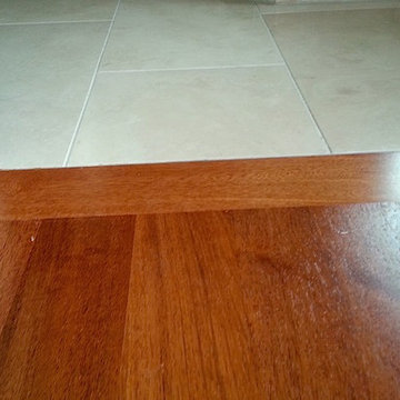 Hardwood transitions mouldings and stripes (to tile, carpet, vinyl etc)