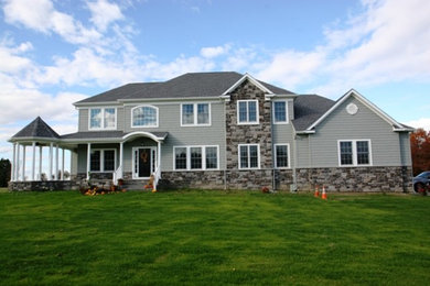 Inspiration for an exterior home remodel in Philadelphia