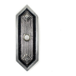 Hawk Hill Hardware - Petwer Doorbell Mission Hawk Hill Hardware, Polished Pewter - Doorbells And Chimes