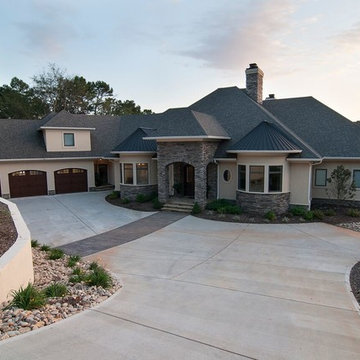 Mediterranean Lake Norman Home