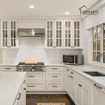 Kitchen with Professional Range