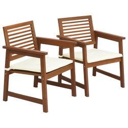 Transitional Outdoor Lounge Chairs by Furinno