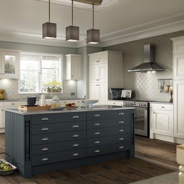 Heritage Natural Ivory Ash Timber & Midnight Ocean Ash Timber