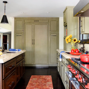 Runner Rug in Kitchen