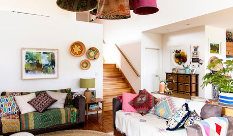 My Houzz: Home Weaves a Tapestry of Color and Texture