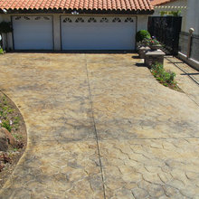 Driveway and lower deck idea's
