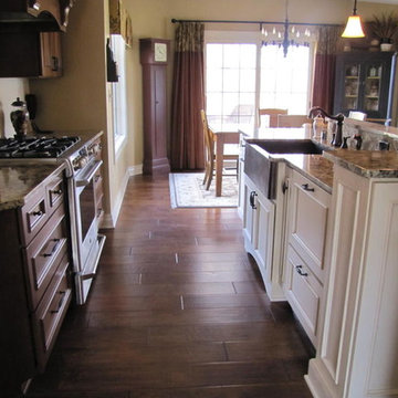 Cherry and Painted Cabinets - Greendale, WI
