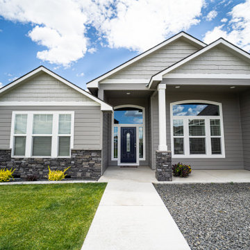 Grey & Yellow Exterior