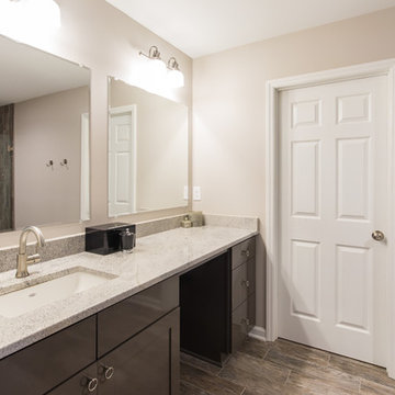 Creek Ridge Custom Home - Master bath