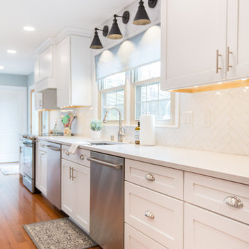 Transitional Family Kitchen