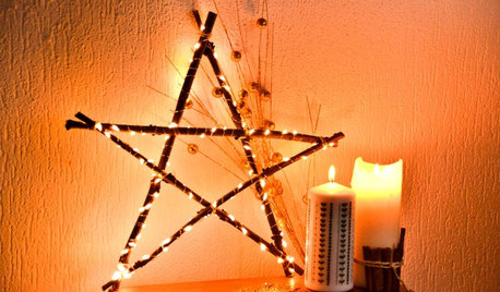 DIY : Fabriquez une étoile lumineuse en bois pour Noël
