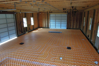 Radiant heat in concrete floors