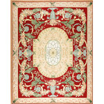Bokara - Palace Size Traditional Hand Woven Rug, 15'8"x19'11" - The Savonnerie Collection is based on the classic 18th century authentic French designs, that the name Savonnerie is world famous for. These hand woven rugs, recreate the European feel and style of a bygone elegant era.