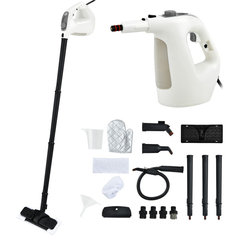 Yescom 1500W Multifunctional Steam Cleaner 13 Accessories Chemical-Free Cleaning Home