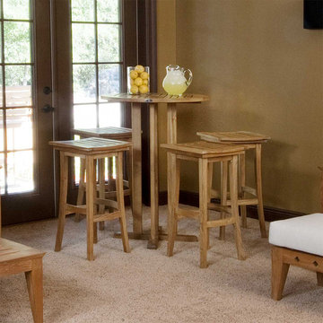 5 pc Teak Cafe Set