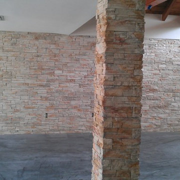 brick columns and block columns