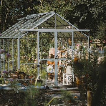 Kitchen garden glasshouse
