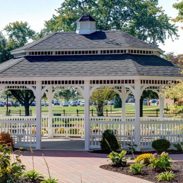 Vinyl Gazebo - Commercial Application