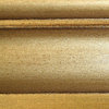 Fuschia Brilliant Knob, 1.75", Gold Glam