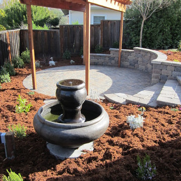 circular patio