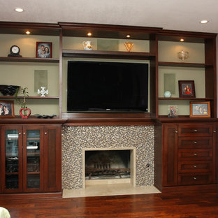 Fireplace Surround Cabinets Houzz