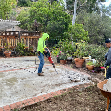 Demo on an Old Concrete Patio