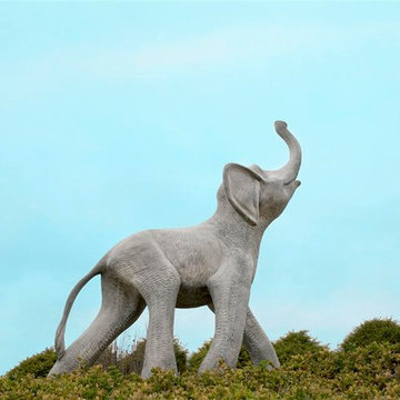 Baby Elephant Statue