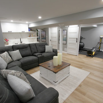 From Dark & Unfinished to the Ultimate Hangout Spot!