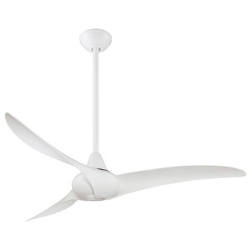 Ceiling Fan, White With Not Applicable Glass