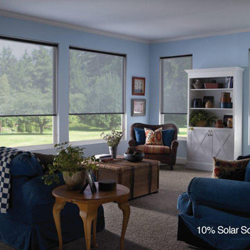 Typical Solar Shades Installed