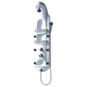 Shower Column With 3 Way Diverter and Body Jets