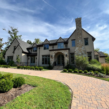 French Country Garden Design in Bethesda, Maryland