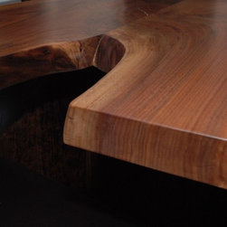 Escade Live Edge Dining Table - Dining Tables