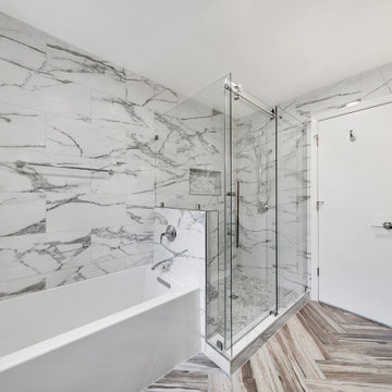 Elegant Marble Bathroom Remodeling