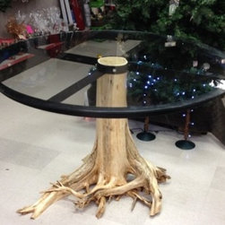 Dining Table with Cedar Root Base - Dining Tables