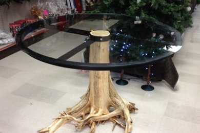 Dining Table with Cedar Root Base