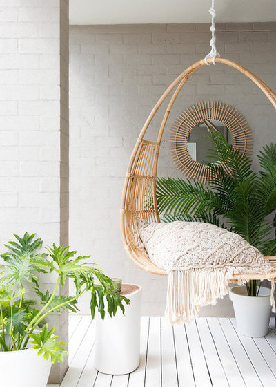 Beach Style Balcony by The Design Villa