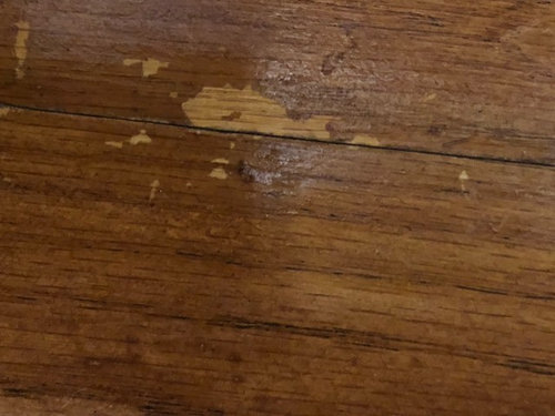 Bad Waxy Finish On Hardwood Floors Help, New Hardwood Floor Chipping