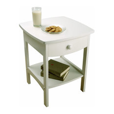Tyson Side Table, White