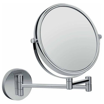 Hansgrohe 73561 Logis Wall Mounted Make-Up Mirror - Chrome