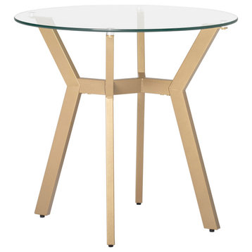 Archtech 3-Leg End Table With Metal Frame