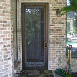 Wrought Iron Screen Doors - Products