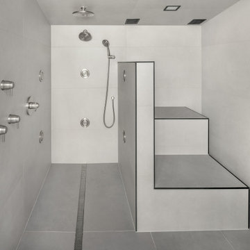 Indoor pool and steam room