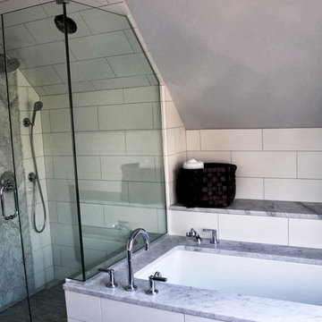 Contemporary La Grange Bath Re-Model