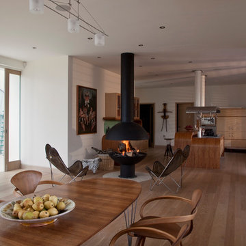 A modern country kitchen