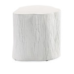 Sunset West - Tree Trunk End Table - Complete your setting with a unique end table in our lightweight glass fiber reinforced concrete end tables. Featuring alluring silhouettes, these accent tables add interest to any space, indoors or out.