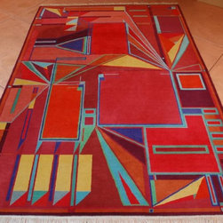 Custom hand knotted rug designs - Rugs