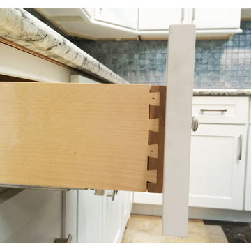 White kitchen cabinets