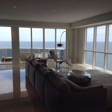 Ocean Front Condo with Motorized Shades