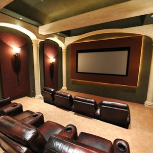 Example of a home theater design in Wichita